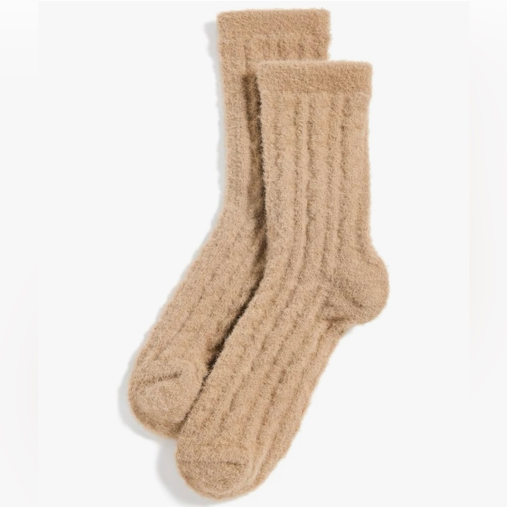 Stems Women’s Winter Plush Cable Socks